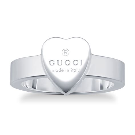 gucci ace hearts|heart ring with gucci trademark.